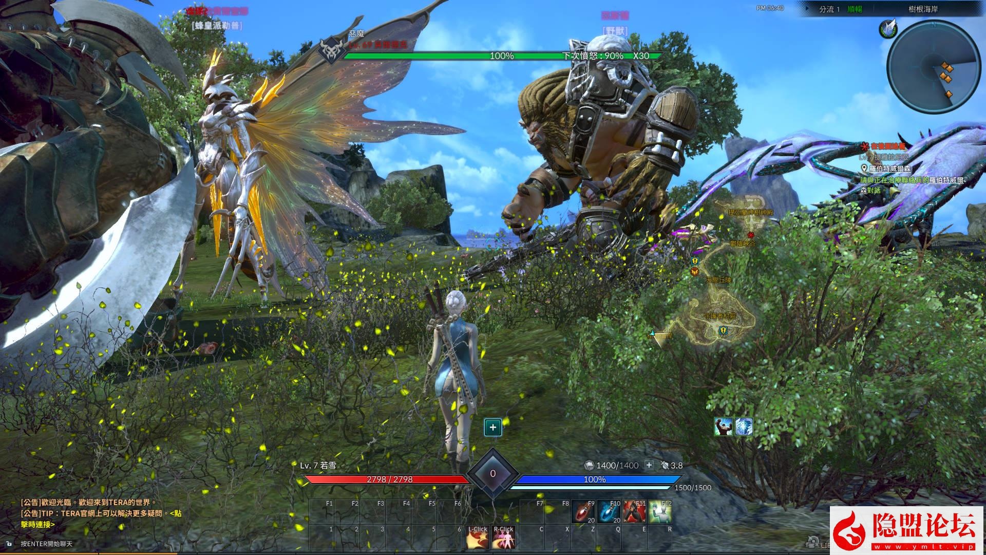 最新整理精品夜雨端游3D大作【神谕之战Tera.v4.8】VM单机一键虚拟机端去除激活验证限制+视频教程+全物品ID及GM命令